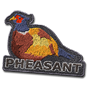 Pheasant badge