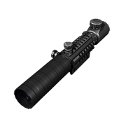 Reverse draw crossbow scope