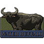 Water buffalo badge