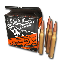 Cartridges 8x57 256