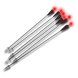 Arrows compound tracer red 256