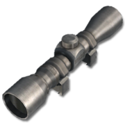 Scope handgun 2to6x silver