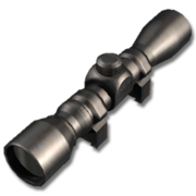 Scope handgun 2to6x black