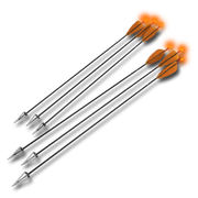 Arrows recurve tracer orange 256