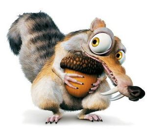 Image result for scrat the squirrel"