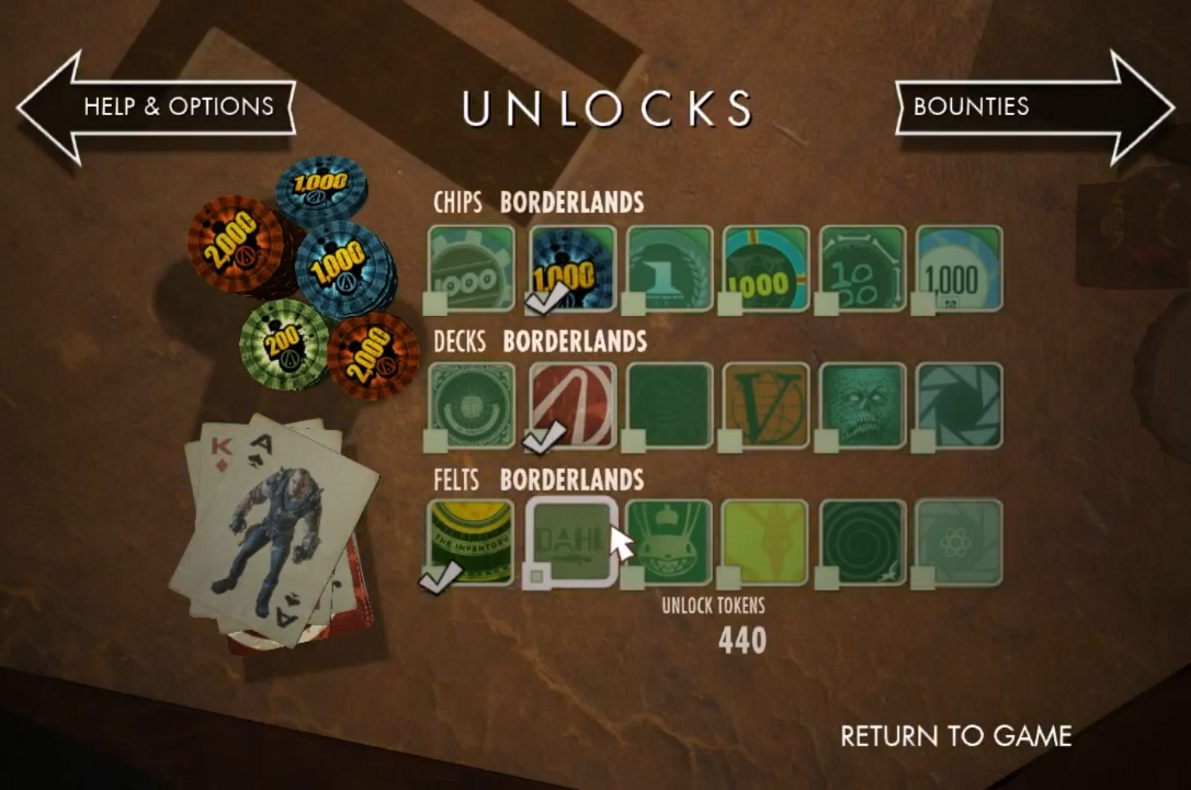 Poker Night 2 Bounty Rewards Poker Night 2 Bounty Rewards