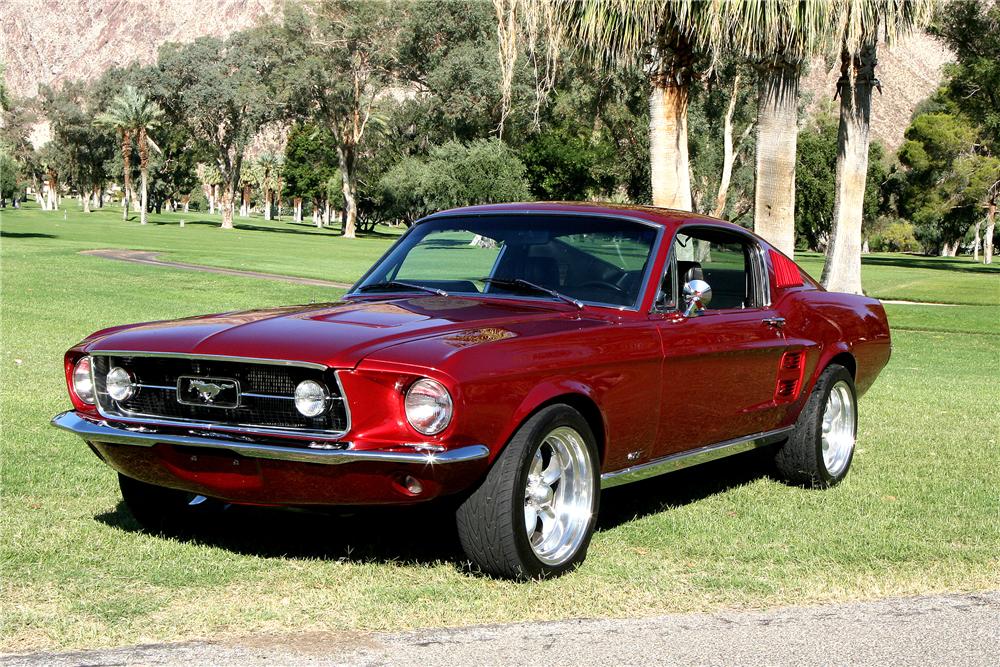 Image - 1967 Ford Mustang Fastback RED (2).jpg | The Islands Wiki ...