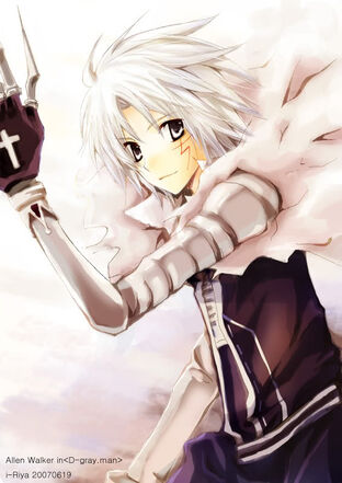D gray man Allen Walker by i Riya