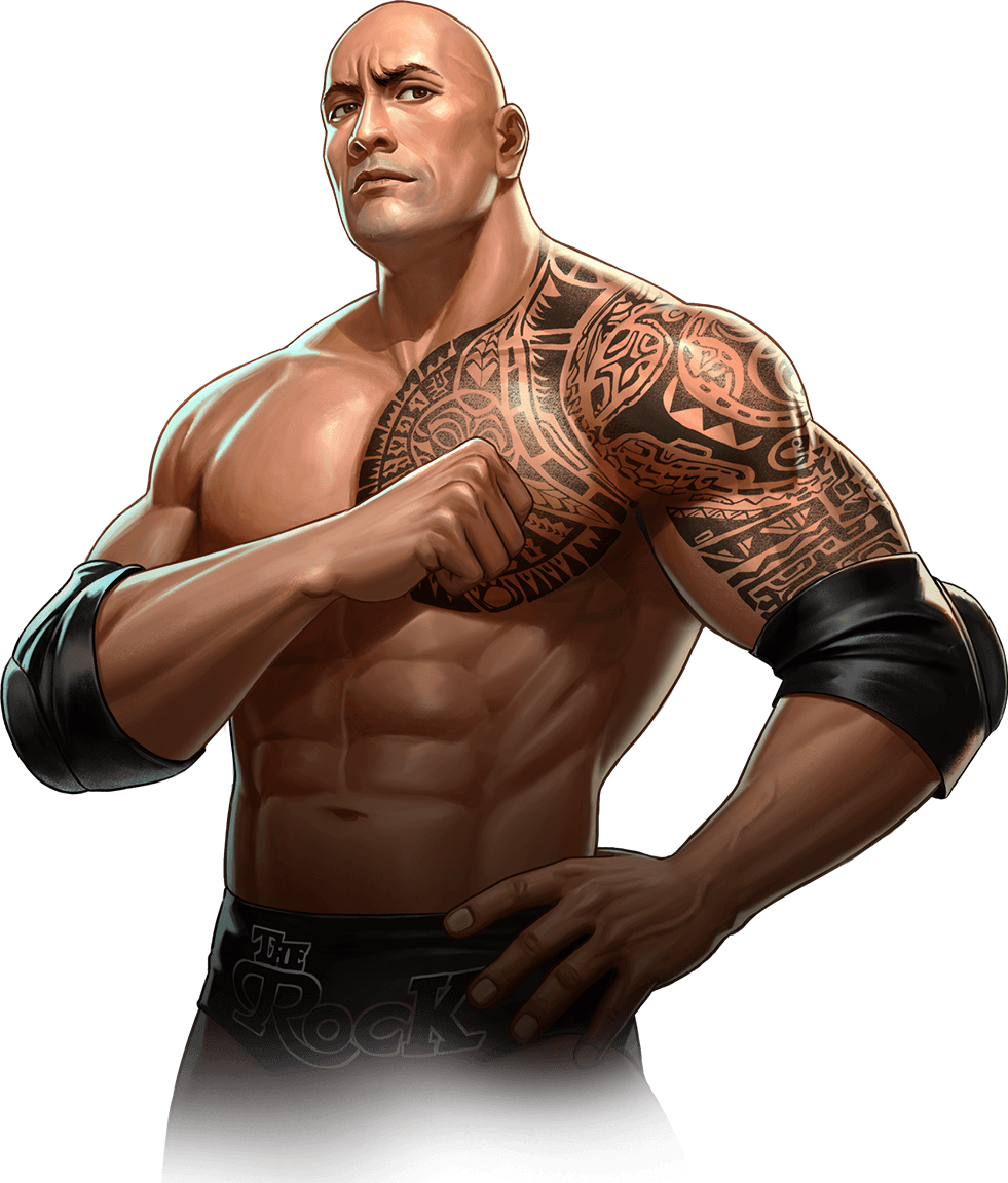The Rock (WWE) The King of Fighters All Star Wiki Fandom