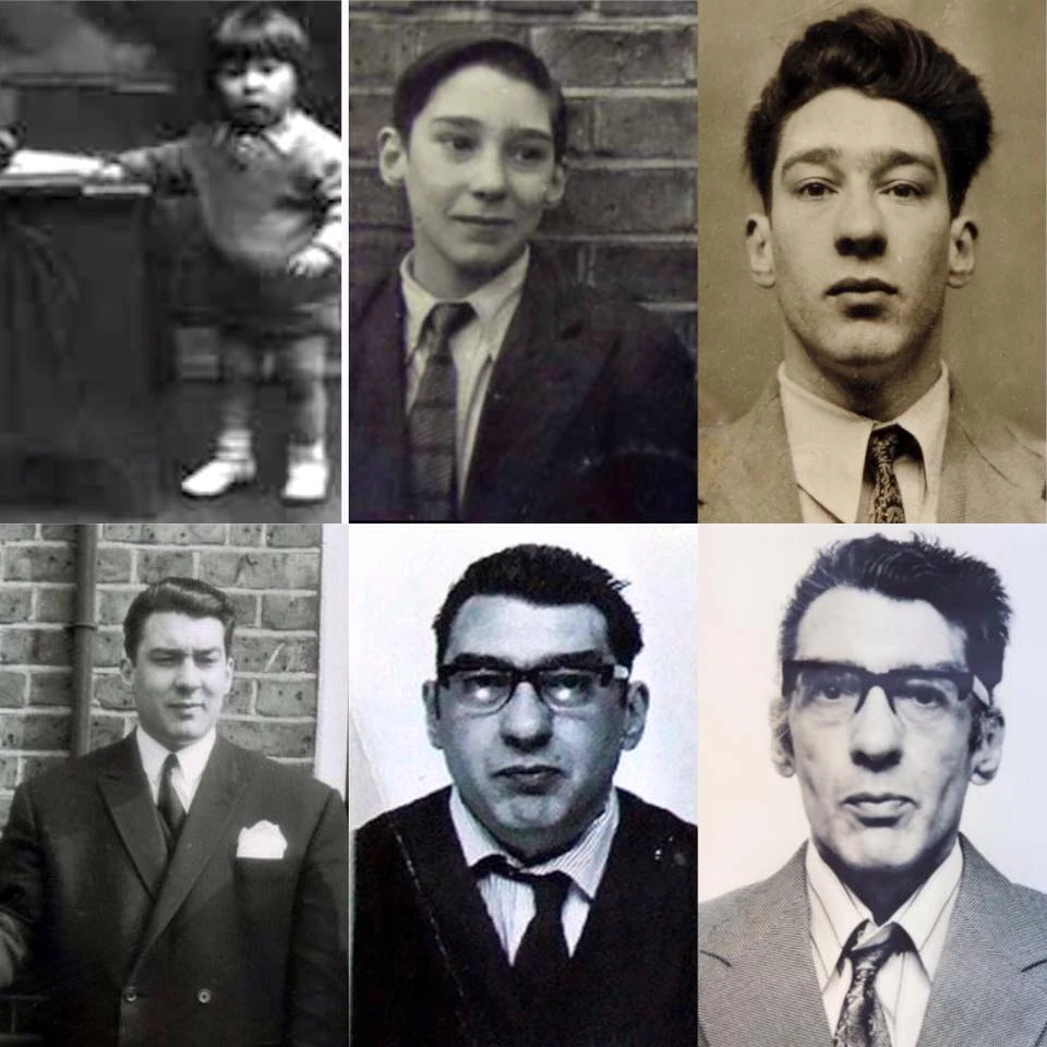 Image Ronnie Kray over the year, 19331995.jpg The Kray Twins Wiki