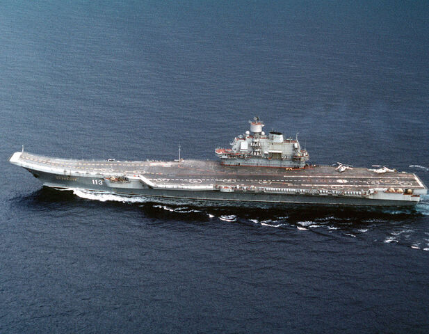 File:Soviet aircraft carrier Admiral of the Fleet of the Soviet Union Flota Sovetskogo Soyuza Kuznetsov.jpg