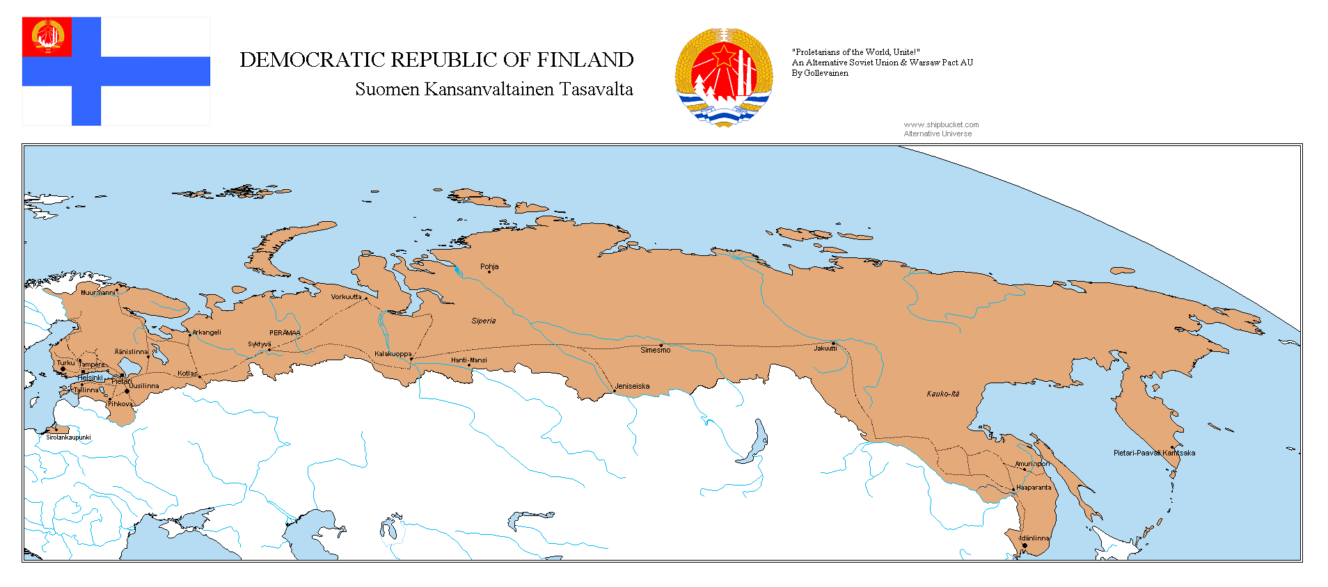 Великая финляндия карта