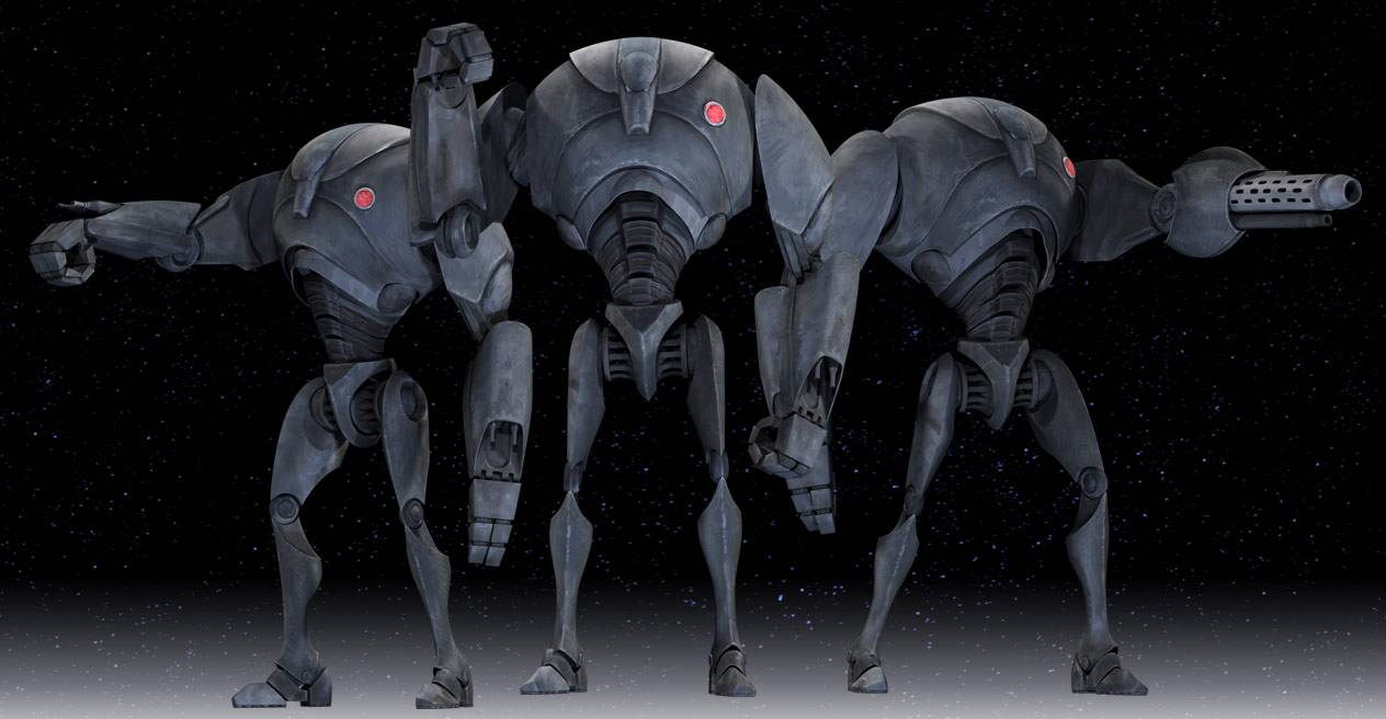 star wars the clone wars super battle droid