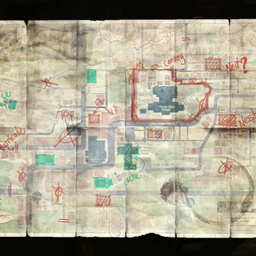 Bill S Map The Last Of Us Wiki Fandom