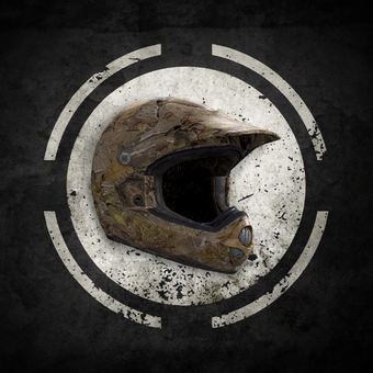 camo dirt bike helmet