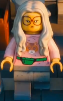 LEGO-MINIFIGURES THE LEGO MOVIE 2 X 1 HAIR PIECE FOR Sherry Scratchen-Post PART
