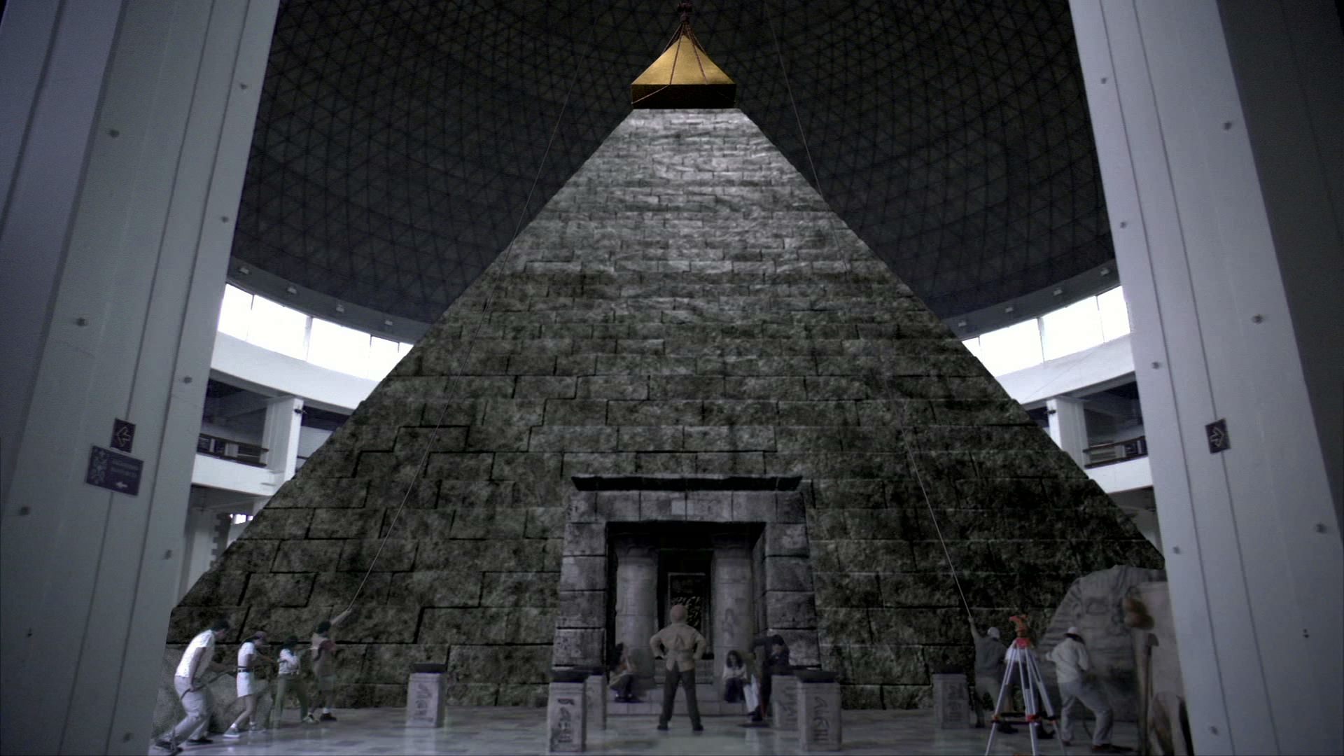 Great Pyramid replica The Library FANDOM powered by Wikia