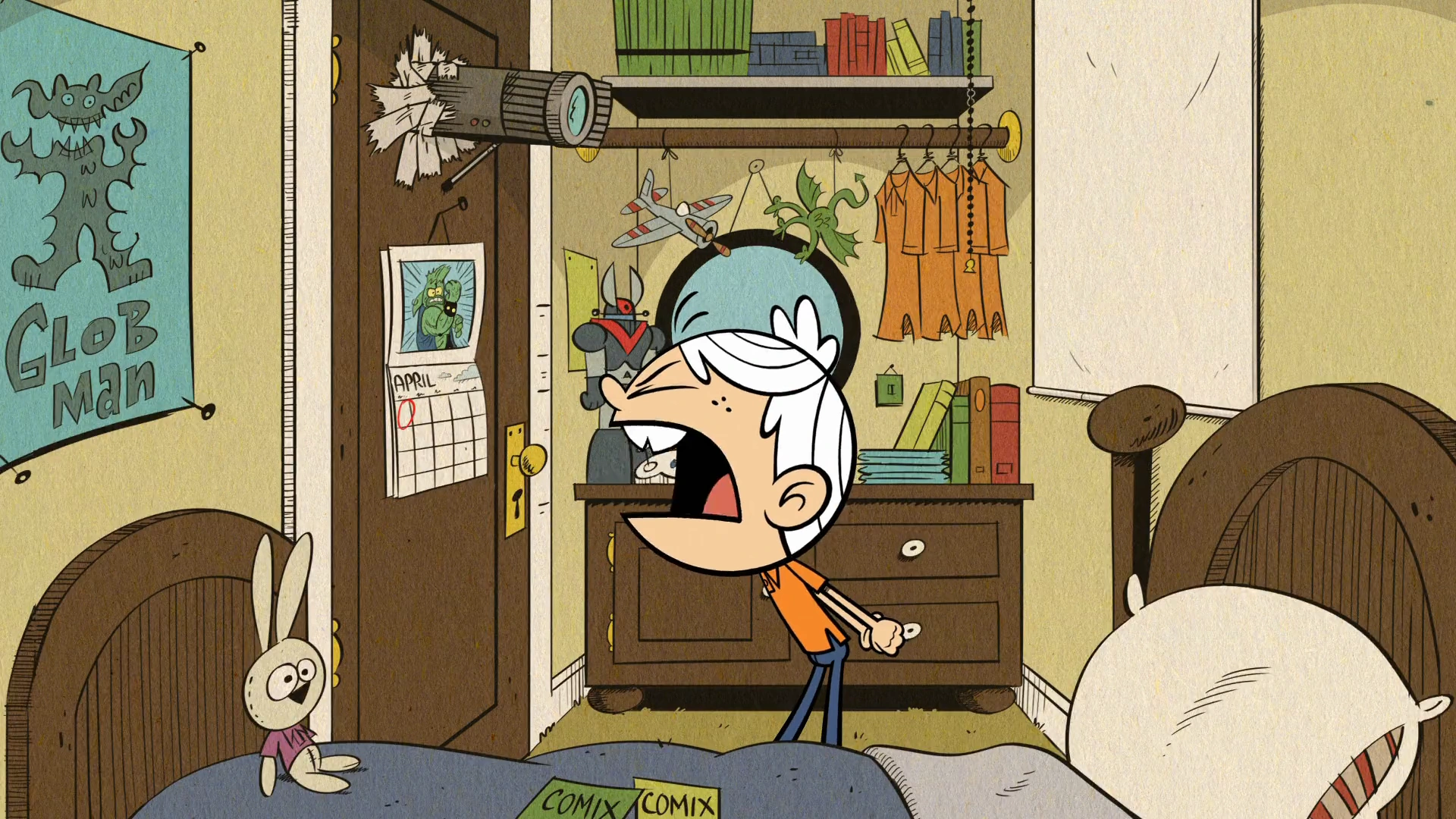 Lincoln loud angry