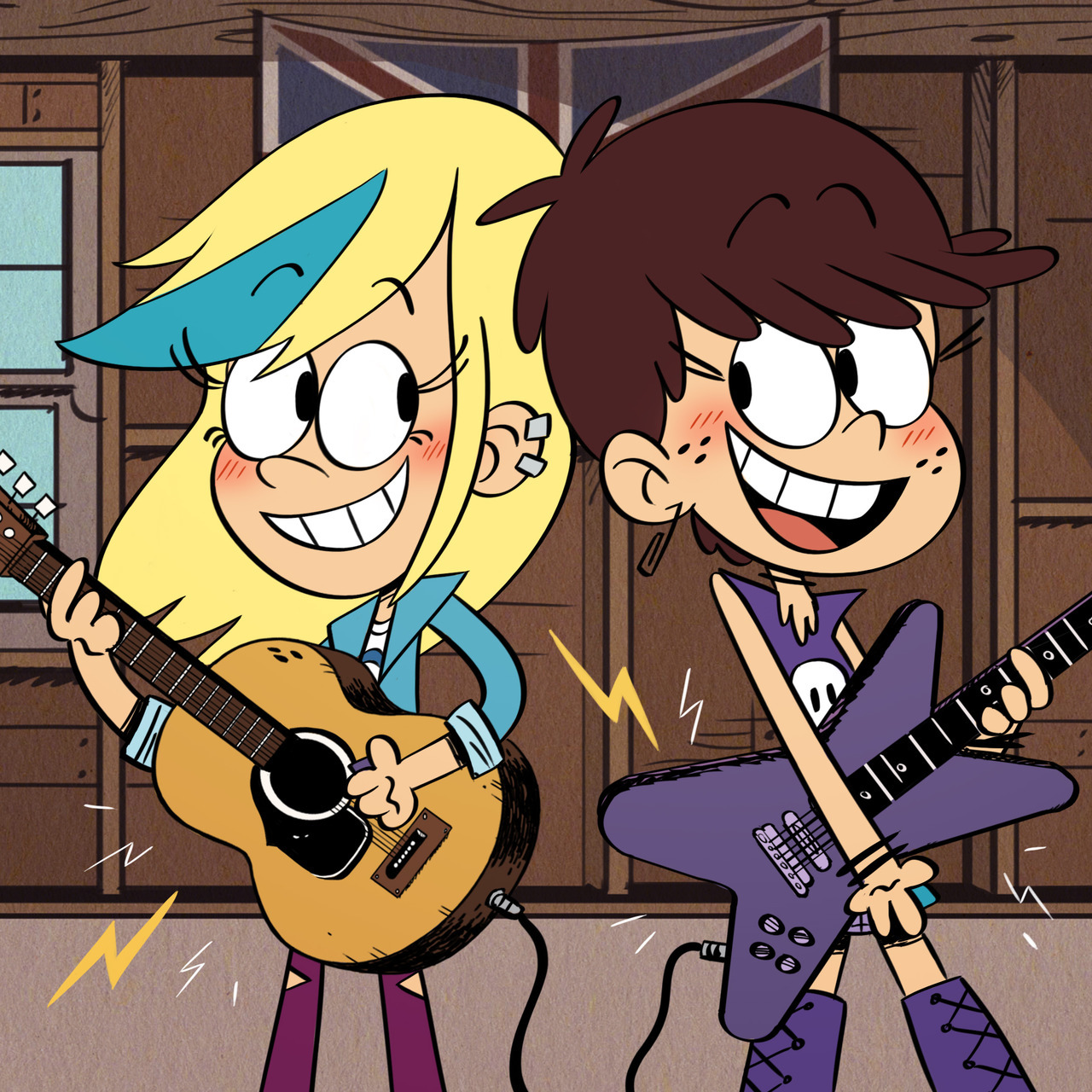 Image Luna and sam national friendship day 2018.jpg The Loud House