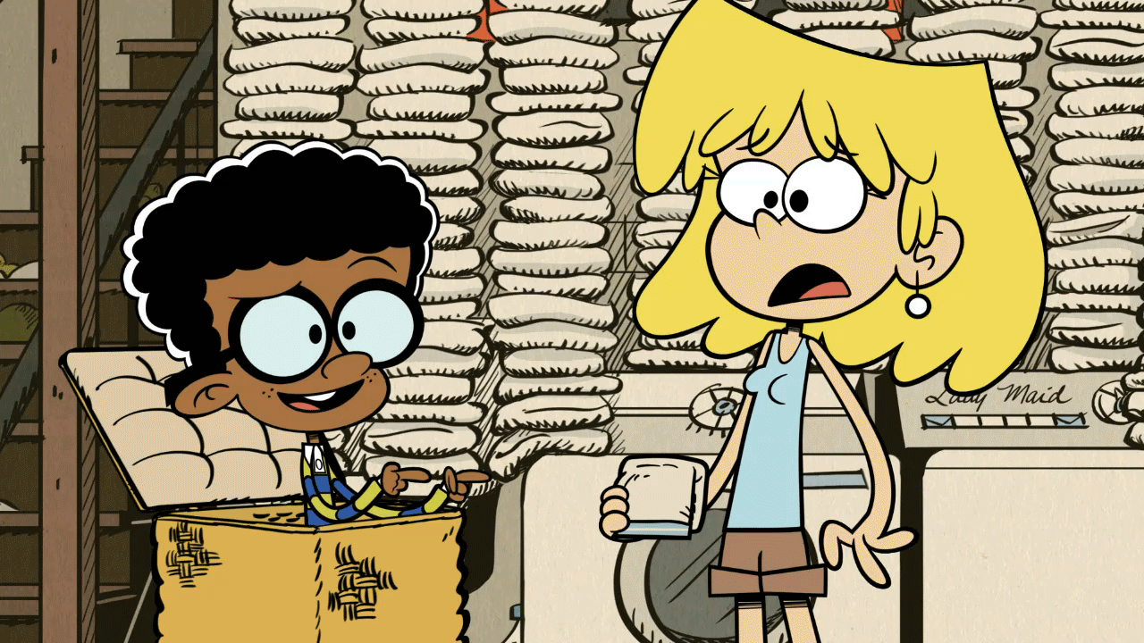 Image S1e12b Clyde In The Hamper The Loud House Encyclopedia Fandom Powered By Wikia 