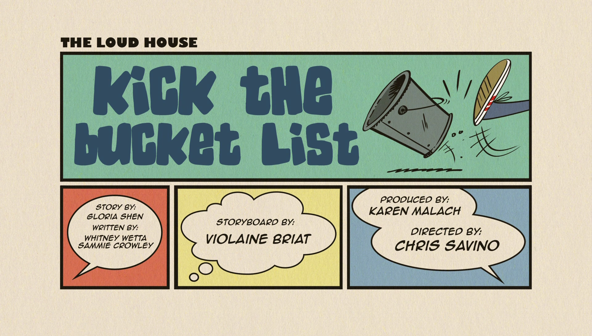 Kick the Bucket List The Loud House Encyclopedia FANDOM powered by