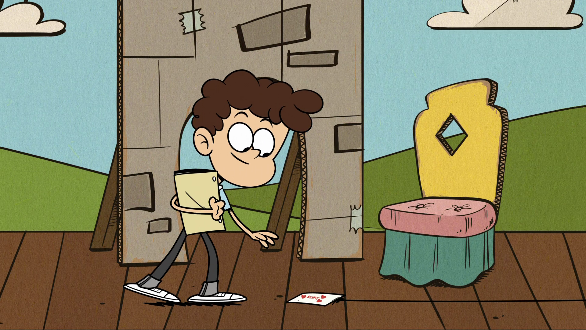 Image  S2E12B Benny trying to get the love note.png  The Loud House Encyclopedia  FANDOM