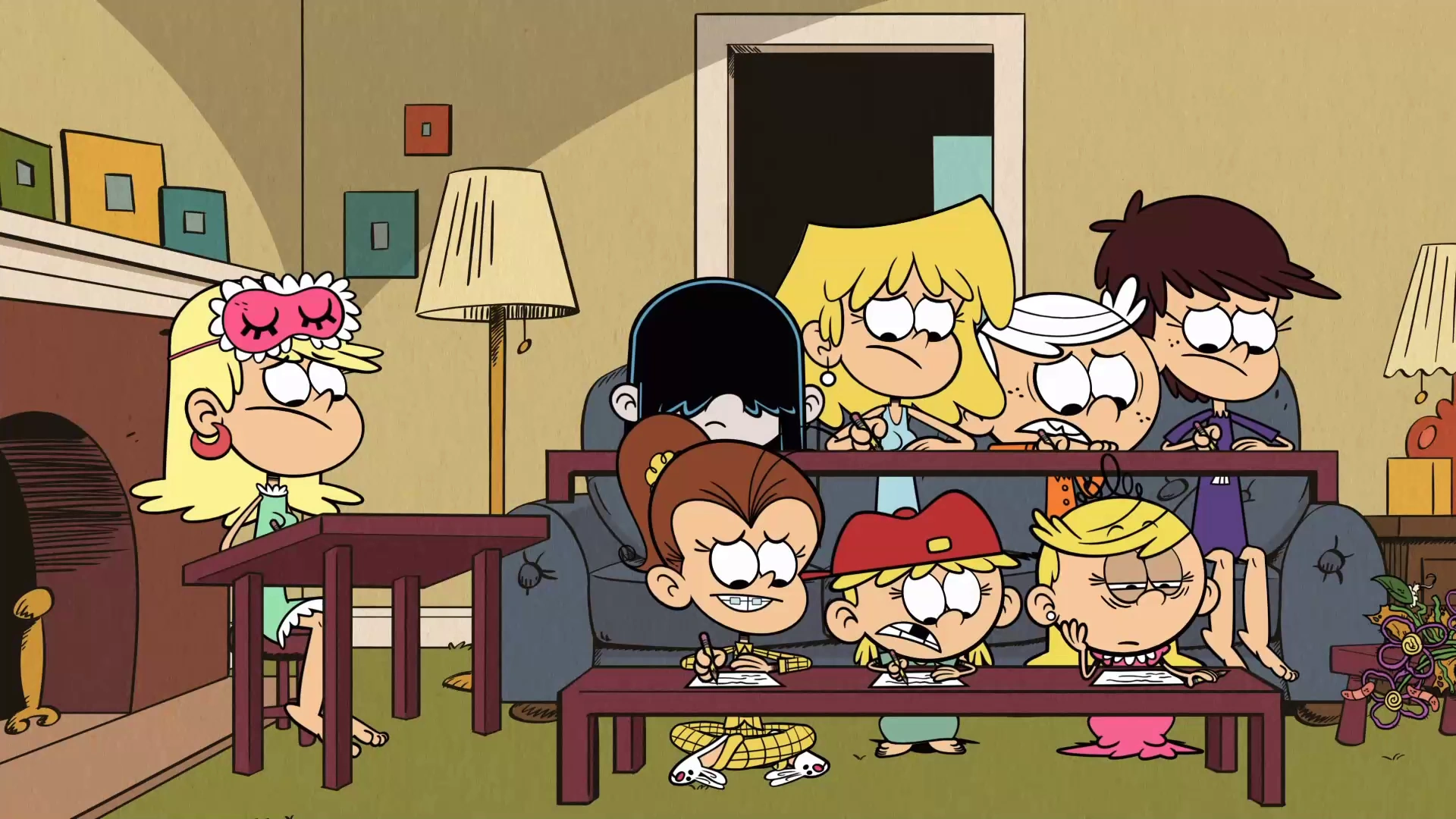 Image S3E04B Siblings taking test.png The Loud House Encyclopedia
