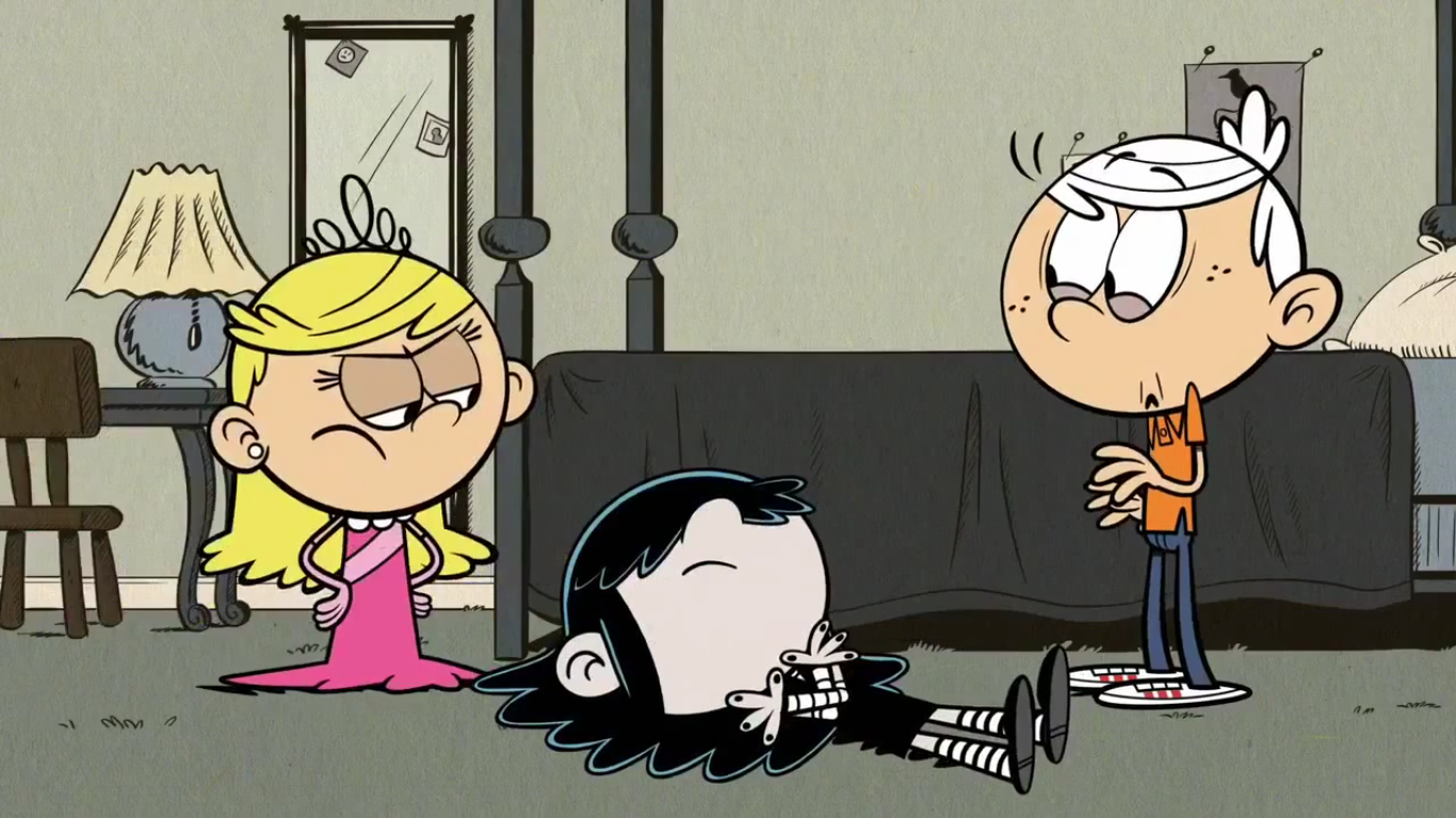 Image - S1E20A Lucy playing dead.png | The Loud House Encyclopedia ...