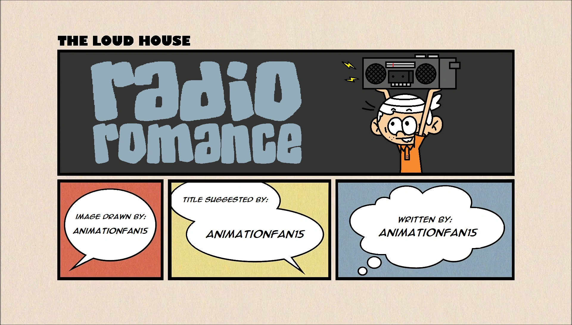Image Radio Romance Title Card.png The Loud House