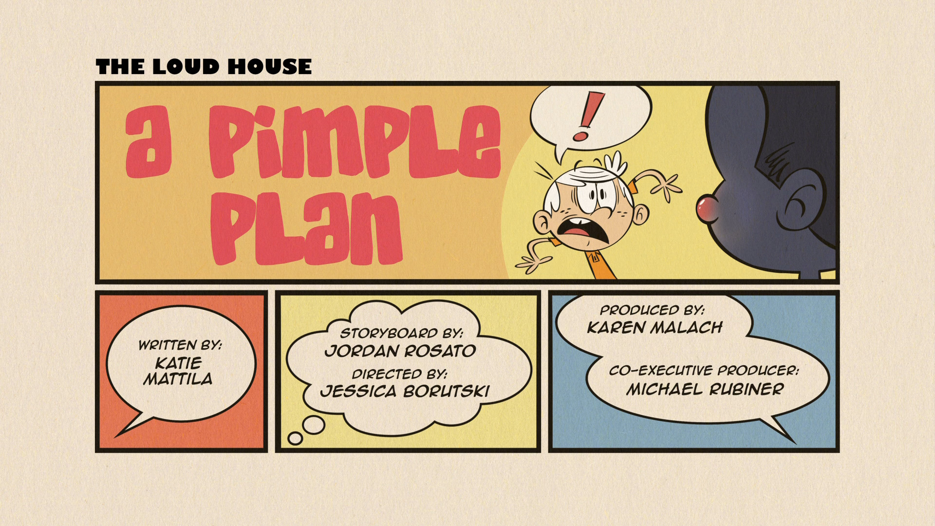  A Pimple  Plan  The Loud  House  Encyclopedia Fandom