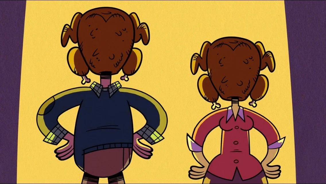 Imagen S1E04B Turkey heads.jpg The Loud House Wikia FANDOM