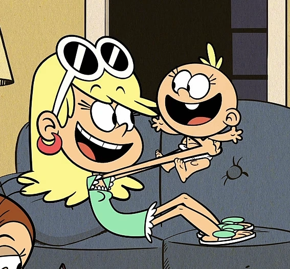 Image - Leni playing with Lily.png | The Loud House Encyclopedia