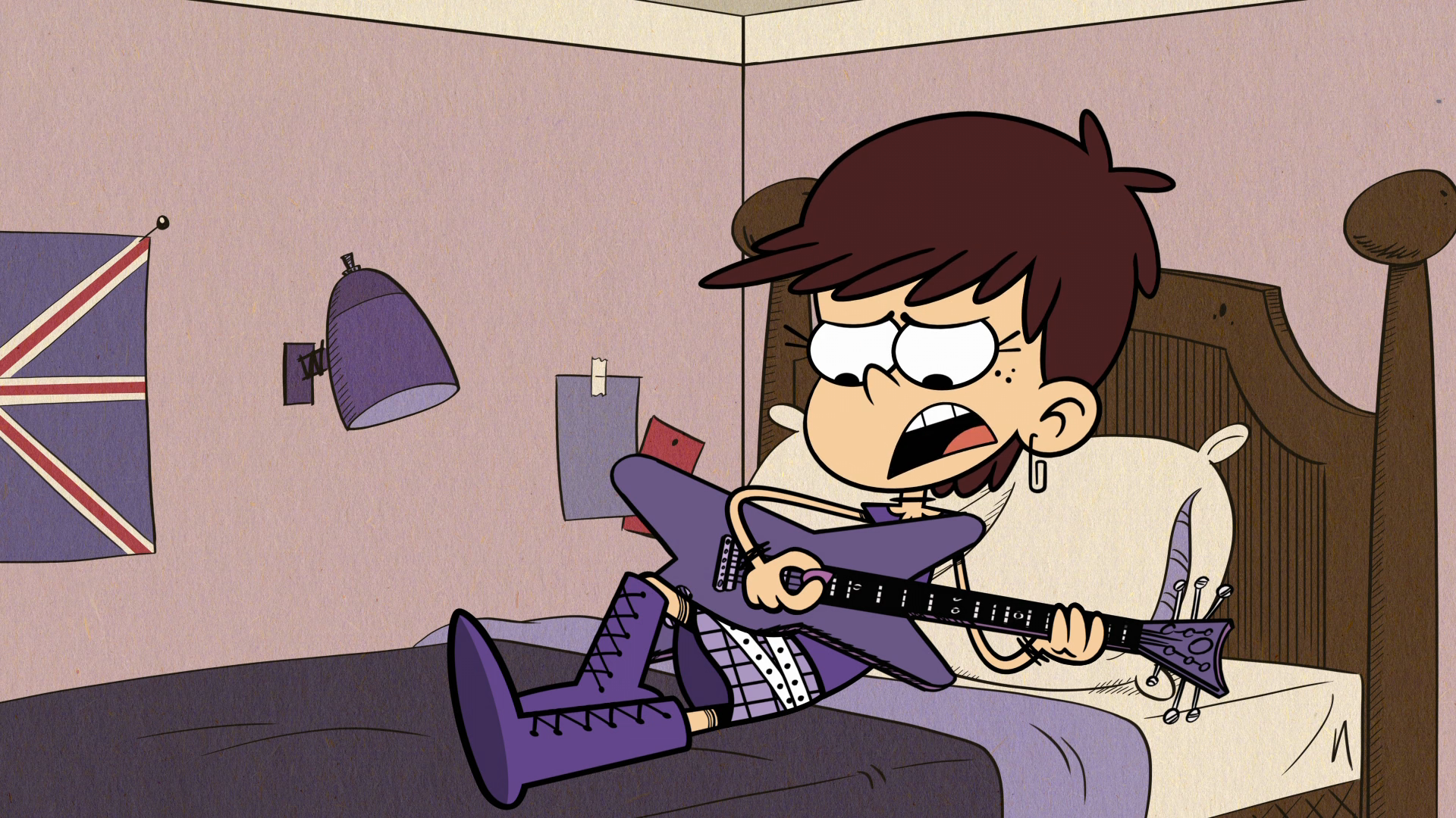 Image S1e17a Luna Sadly Strumming Guitarpng The Loud House Encyclopedia Fandom Powered By 