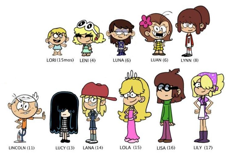 Image - Loud House age-swapped siblings.jpg | The Loud House ...