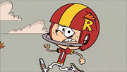 Lincoln running away