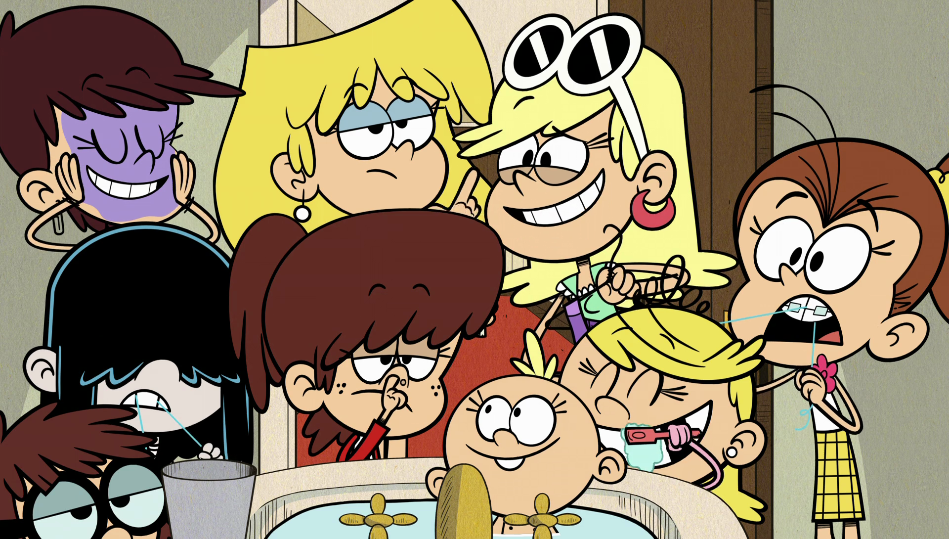 Image S2E10A Getting ready for bed png The Loud House 