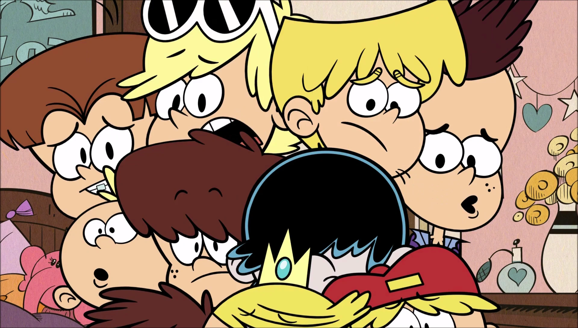 Image S1E23A Loud brothers consoling.png The Loud House