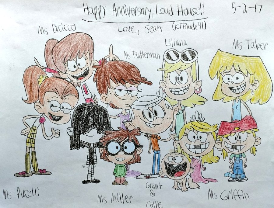 Image Happy Anniversary Loud House By Ktblade91 Db7vcgr Jpg The Image Happy Anniversary Loud House By Ktblade91 Db7vcgr Jpg The