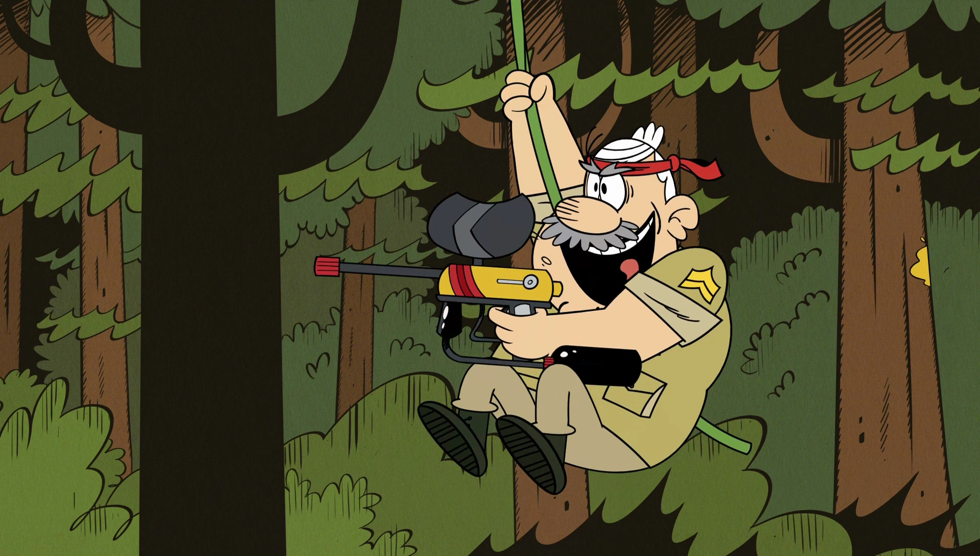 Image S2E02B PopPop plays paintball.png The Loud House