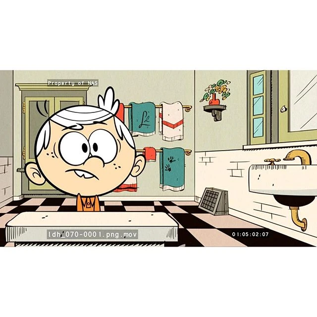 Image - S1E09B post production bathroom.jpg | The Loud House ...