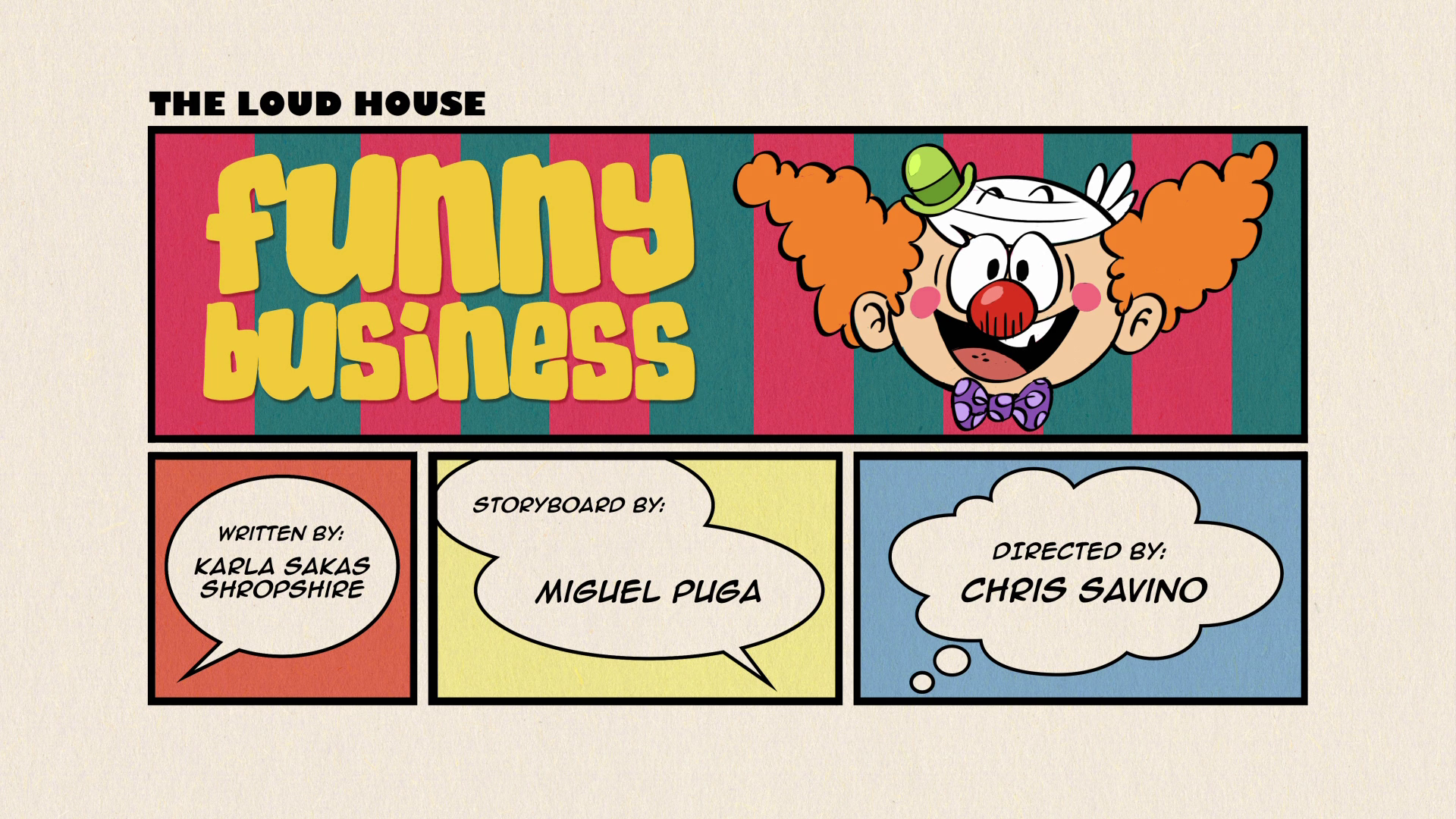 Loud House Funny Funny Business The Loud House Encyclopedia Fandom