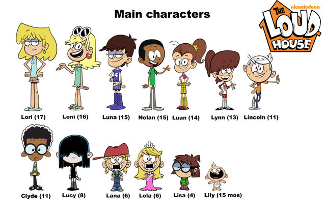 The Loud House The Classic Collection Loud House Characters The ...