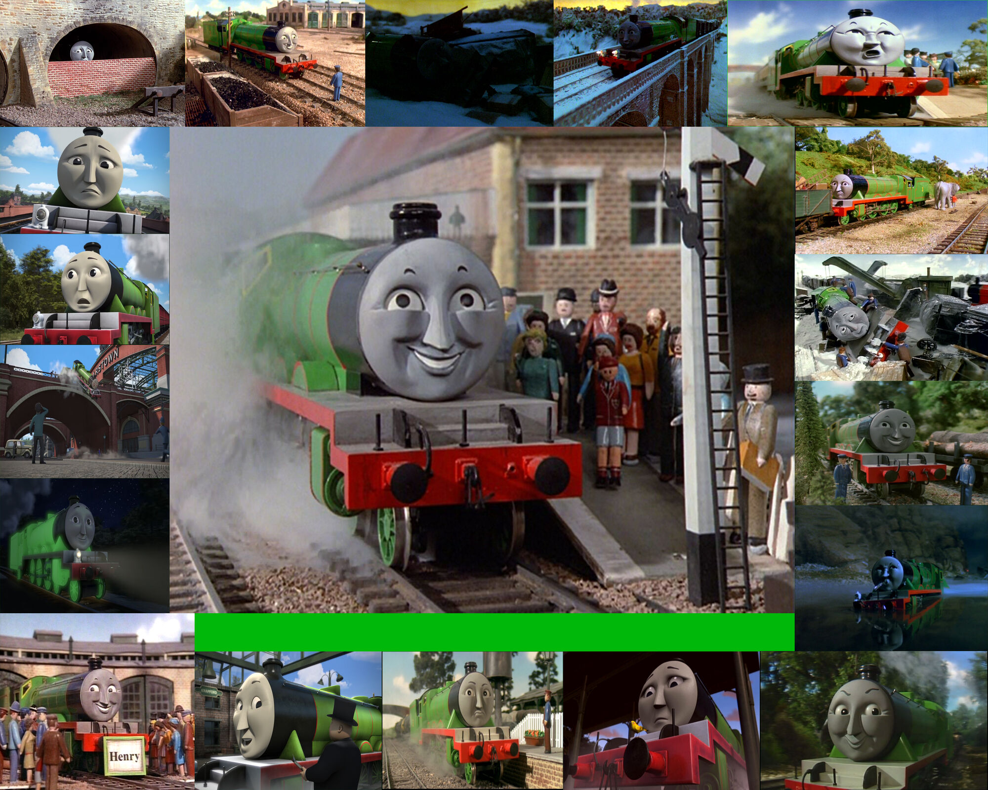 User blog:Thomperfan/T&F Henry the green engine collage ...