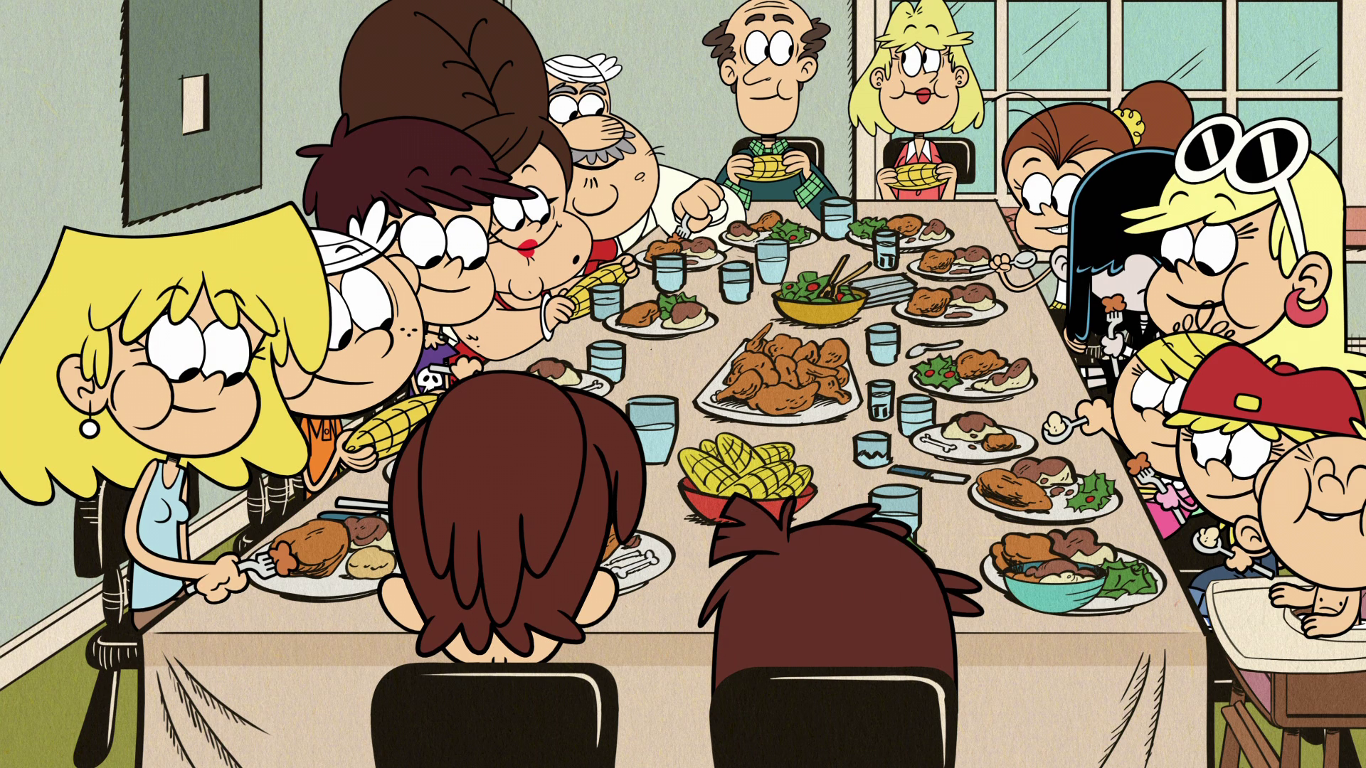 Image S3e02b Dinner Timepng The Loud House Encyclopedia Fandom 9715