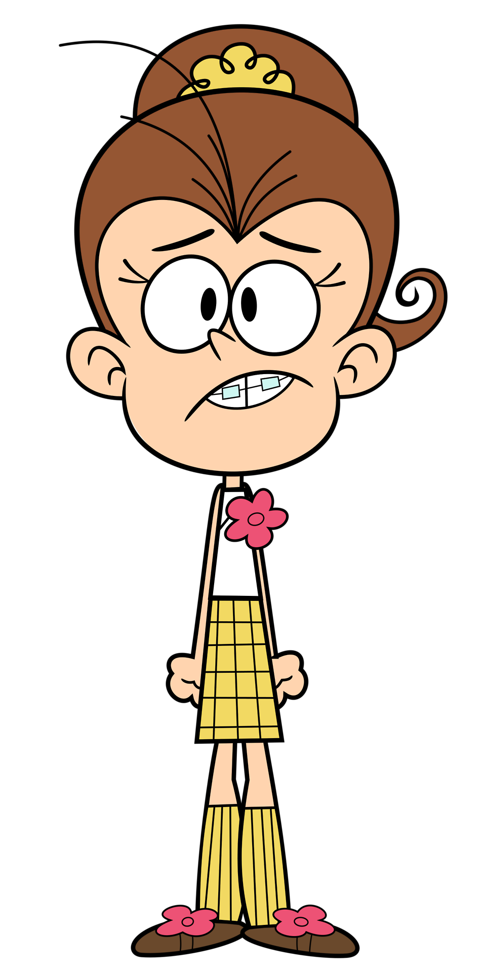 Image Luan In Line Uppng The Loud House Encyclopedia Fandom Powered By Wikia 