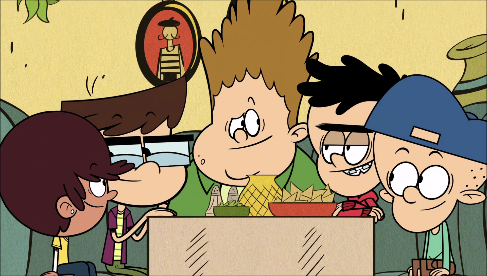 Image S1E15B Classmates at the restaurant.png The Loud House