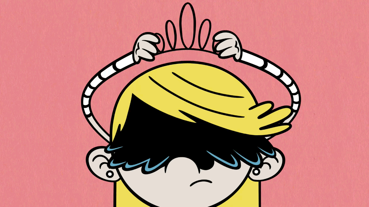 Image  S1E15A Lucy dressed up as Lola.gif  The Loud House