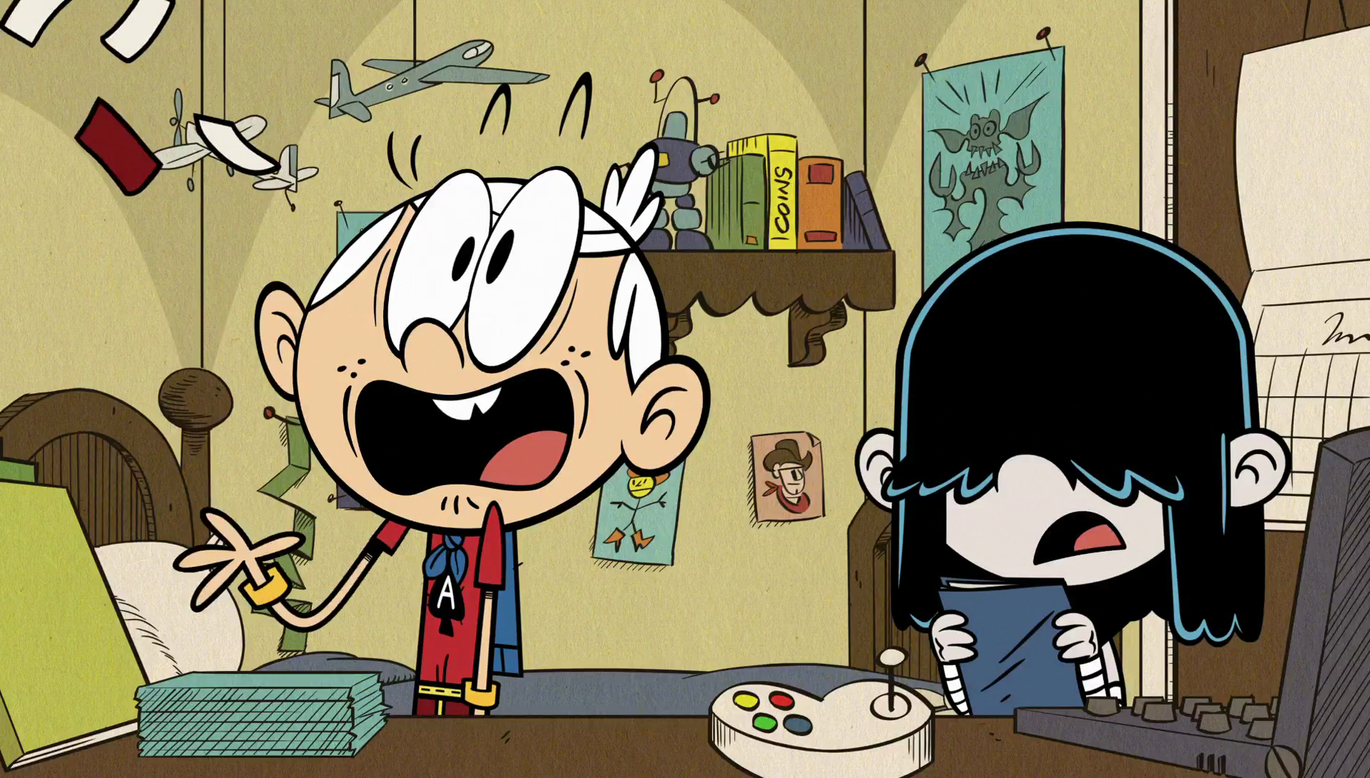 Image - S1E10B Lucy scares Lincoln again.png | The Loud House ...