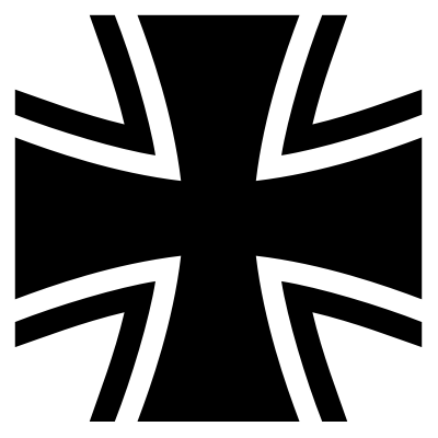 400px-Bundeswehr Kreuz Black.svg