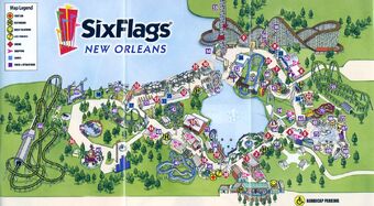 Six Flags New Orleans Theme Parks Wiki Fandom - water park world 10 building custom entrance roblox water park